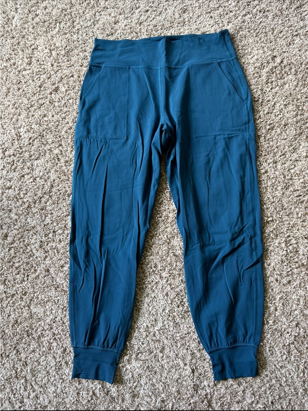 lululemon athletica Teal High-Rise Jogger Leggings
